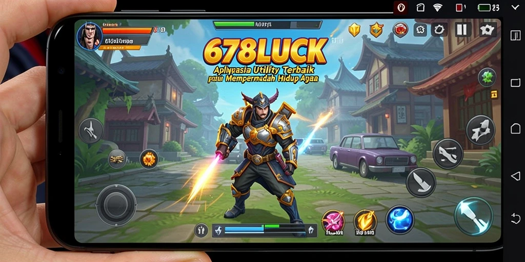 Tampilan antarmuka aplikasi 678LUCK yang modern dan fungsional.