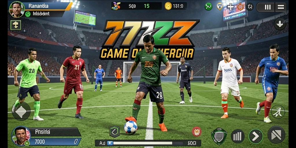 Tampilan gameplay mendebarkan dari 777ZX dalam olahraga.