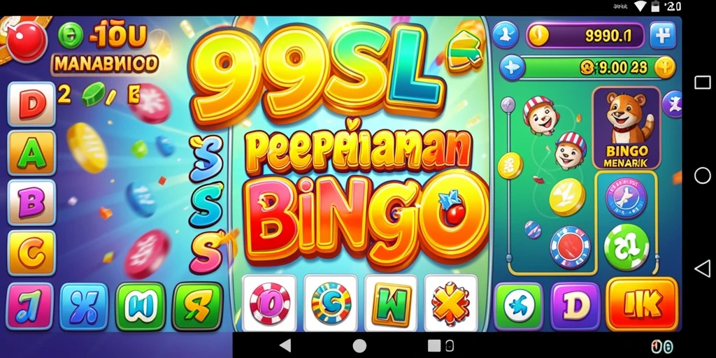 Tampilan gameplay 99SL dengan pengalaman Bingo yang seru.