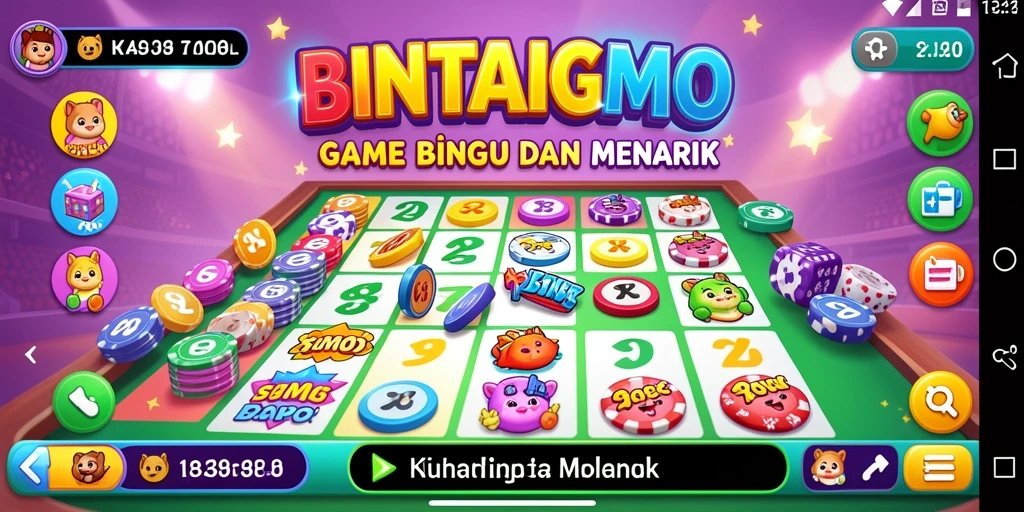 Tampilan gameplay menarik dari BINTANGMPO yang seru.