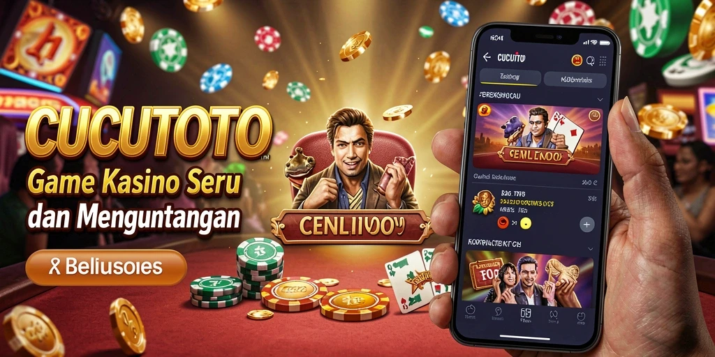 Tampilan gameplay CUCUTOTO dengan fitur Kasino yang menarik.