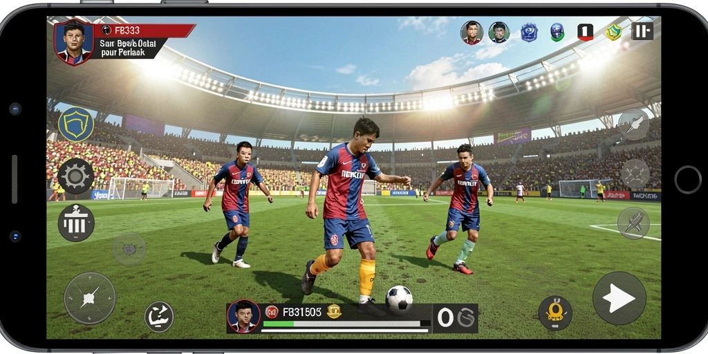 Tampilan gameplay FB333 yang mendebarkan dan realistis.