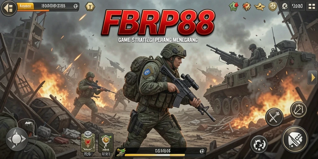Tampilan gameplay FBRP88 yang menegangkan dan strategis.