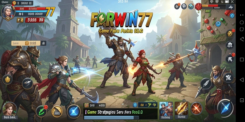 Tampilan gameplay <strong>FORWIN77</strong> yang seru dan penuh strategi.