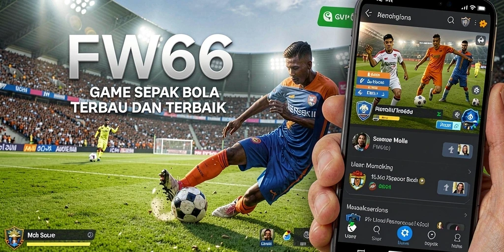 Tampilan permainan FW66 yang seru saat adu strategi di lapangan.