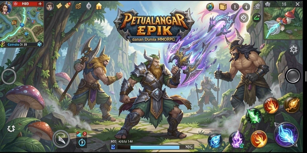 Tampilan gameplay H89 yang epik dan mendebarkan.