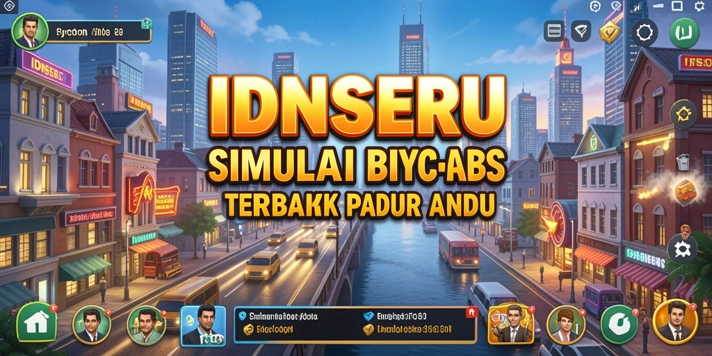 Screenshot gameplay IDNSERU yang menunjukkan momen mengelola bisnis Tycoon.