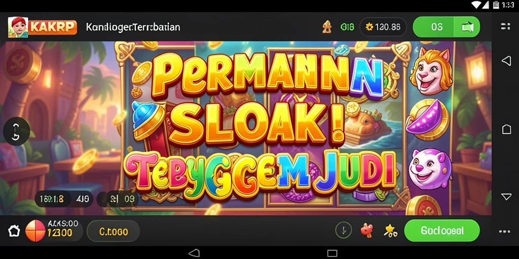 Screenshot gameplay KAKRP menampilkan aksi seru permainan slot.