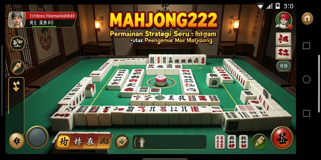 Gameplay menarik di <strong>MAHJONG222</strong> dengan grafis yang menawan.