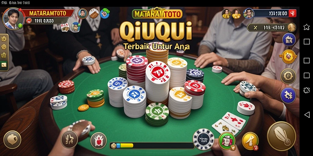 Tampilan gameplay seru di <strong>MATARAMTOTO</strong> dengan kartu QiuQiu.