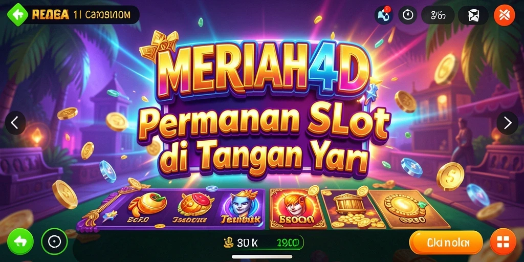 Tampilan gameplay menarik dari game MERIAH4D dalam kategori Slot.