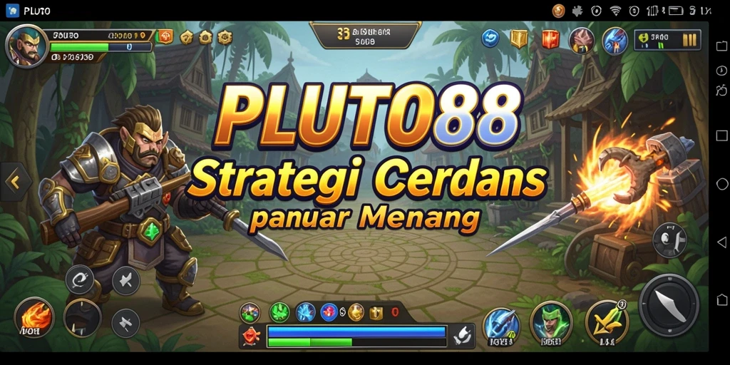 Screenshot PLUTO88 menunjukkan aksi strategi yang intens dan mendebarkan.
