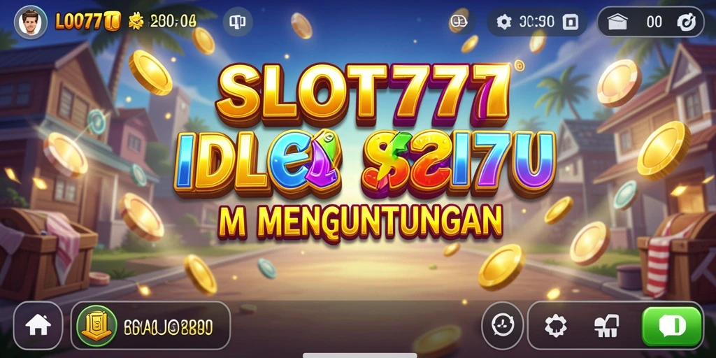Screenshot utama menunjukkan gameplay Idle yang menawan dan interaktif.