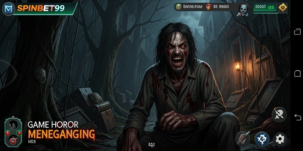 Gameplay SPINBET99 dengan pengalaman horor yang mencekam.