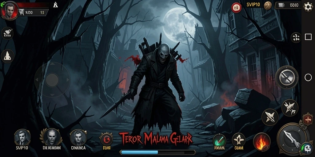 Tangkapan layar gameplay SVIP10 dengan suasana mencekam dan menegangkan.
