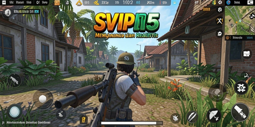 Tampilan gameplay SVIP5 dengan aktivitas simulasi yang seru.