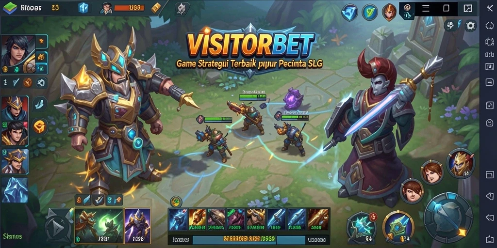 Tampilan menarik dari gameplay <strong>VISITORBET</strong> yang penuh taktik.